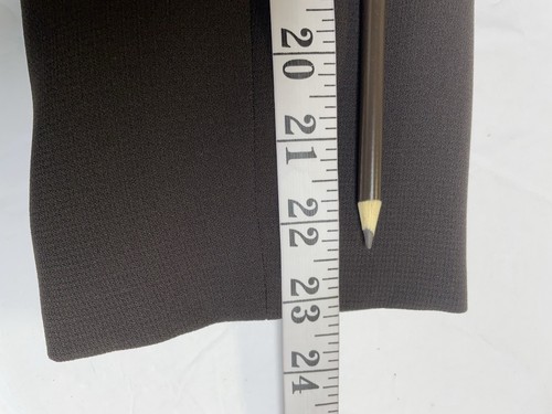 NEW Tahari ASL Pant Suit Size 12 Fits Like 10 Two Piece Set Pockets Brown $300 - Picture 14 of 24