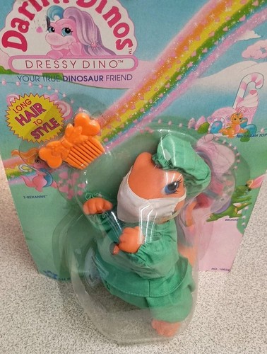 Vintage Meritus Darlin Dinos Dino Doctor Figure Scarce New # 5391 Complete RARE - Picture 9 of 14