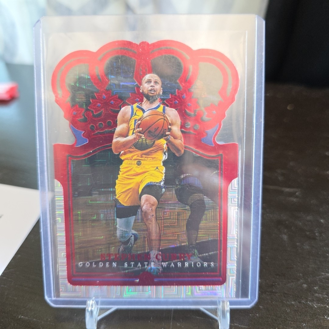 2021-22 Panini Crown Royale - Stephen Curry #70 Asia Red