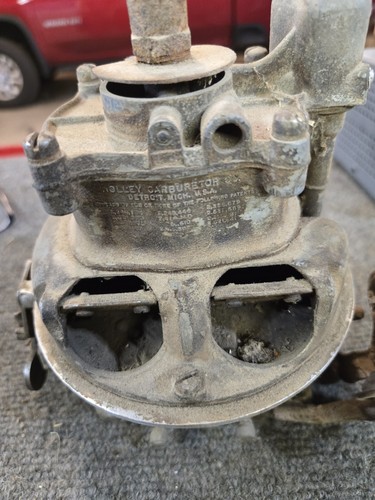 OEM 1950's Ford Holley  Carburetor ECZ 9510 T List 1074 1 Teapot CORE - Foto 6 di 12