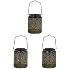 3 Pack Außenlaternen Solarlaternenleuchten Draußen Dekoratives Sonnenlicht