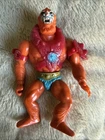 He-Man Masters of the Universe Beast Man Figure w Armor MOTU Vintage 1982