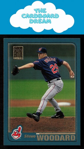 Tarjeta de béisbol Steve Woodard 2001 Topps #18 Cleveland Indians - Imagen 1 de 2
