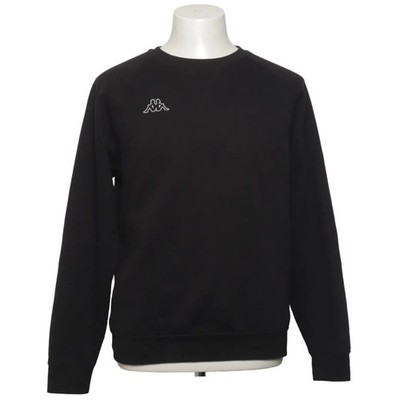 Kappa, Sweatshirt, Größe: M, Schwarz, Einfarbig, Herren #K2H