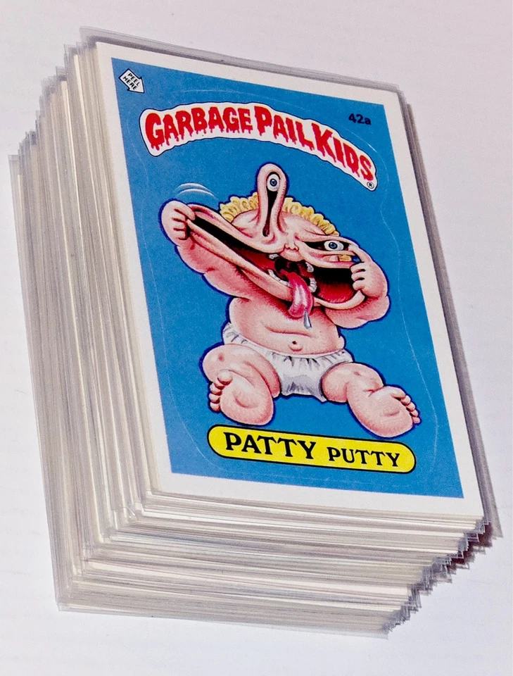 1985 GPK OS2 Set Original Series 2 ALL Live Mike set glossy & matte Garbage Pail - Image 2 of 4