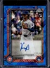 2025 Topps Chrome Update Sapphire Kevin Alcantara Auto RC Rookie #/199 Cubs