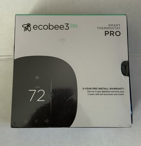 Ecobee 3 Lite Termostato Smart WiFi Pro EB-STATE3LTP-02 SIGILLATO Pro - Foto 1 di 5