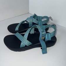 WOMENS CHACO Z STRAP BLUE STRAPPY WATERPROOF SPORT HIKING SANDALS Size 5