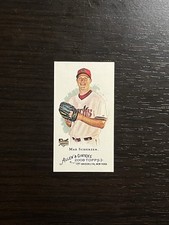 MAX SCHERZER 2008 Topps Allen & Ginter MINI Rookie RC Card #297 Blue Jays