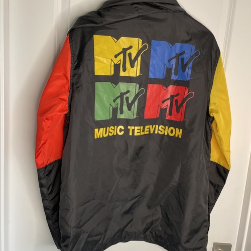 MTV Herren 3/4 Zip Color Block Windbreaker Mantel Größe M - Bild 9 von 10