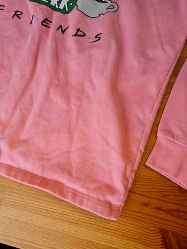 Girls 11-12 yrs Pink Friends Central Perks Hoodie / Sweatshirt, TV Series Sitcom - Picture 8 of 17