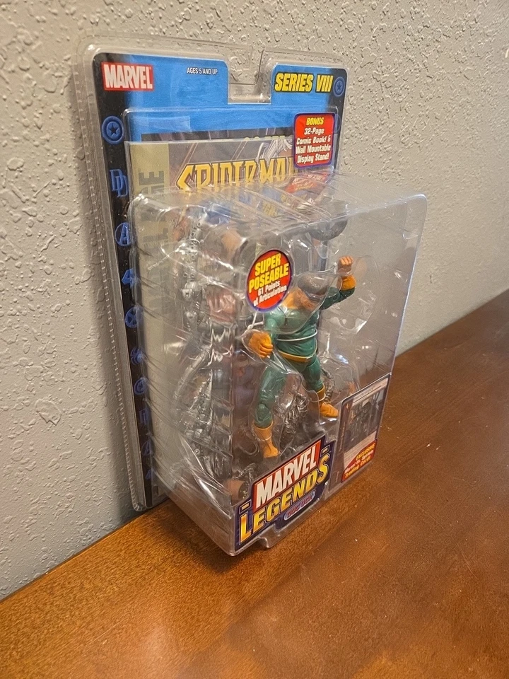 Marvel Legends Series VIII 2004 Doc Ock nuevo en caja casi como nuevo Foto 3 de 4