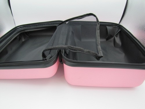 Mini bolsos de mano Starbucks rosa almacenamiento de viaje estuche de transporte 14" - Imagen 12 de 12