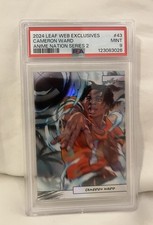 2024 Leaf Anime Nation Series 2 Cam Ward #43 (2/99) (RC) Titans QB #1 Draft Pick