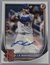 2025 Bowman - Paper Veterans Retail Autographs J.D. Martinez #PRV-JM (AU)