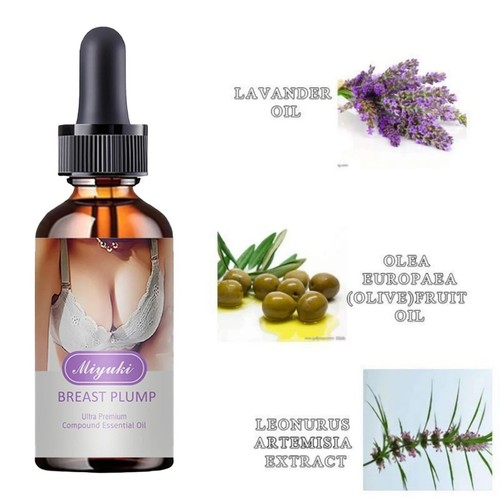 Brust aufpolsterndes ätherisches Öl natürliches Bruststraffung & straffendes Massageserum Glow - Bild 3 von 4