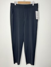 Athleta Brooklyn Ankle Utility Pant Womens 10 Black Casual Travel Yoga Gym NWT
