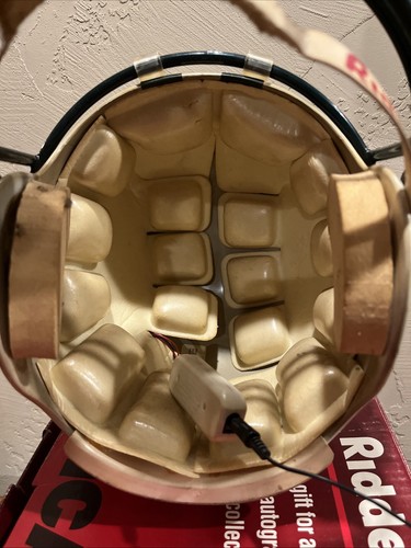 New York Jets Full Size Riddell Fiber Optic Helmet Lights Up! Rare - Picture 7 of 13