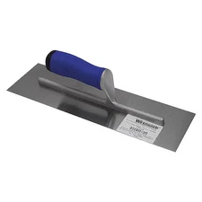 Westward 13A738 Cement Trowel, 14 X 4, Stl, Ergosoft Pp/Tpr
