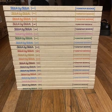 Vintage Stitch By Stitch Torstar Books Full Set Of 20 