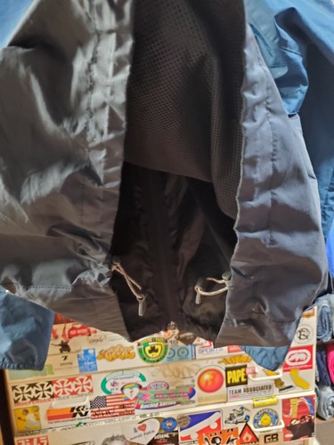 Helly Hansen Jacke Convertible Zip Reflective Vest Windbreaker Blau Gr. M Y2K - Bild 11 von 13