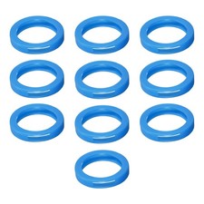 20 Pcs Key Cover, Silicone Key Cap Identifier Protector (Blue, 0.43 Inch)
