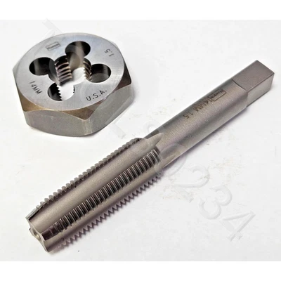 M14 X 1.50 Metric Tap Hex Die COMBO Irwin 1750 6950ZR - Bild 1 von 4