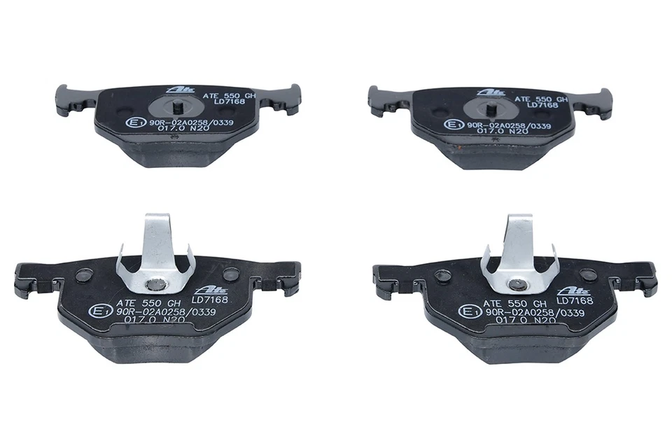 BRAKE PAD SET DISC BRAKE 13.0470-7168.2 FOR BMW M57D30 M54B30 N52B30A/BF 3.0L - Image 3 of 4