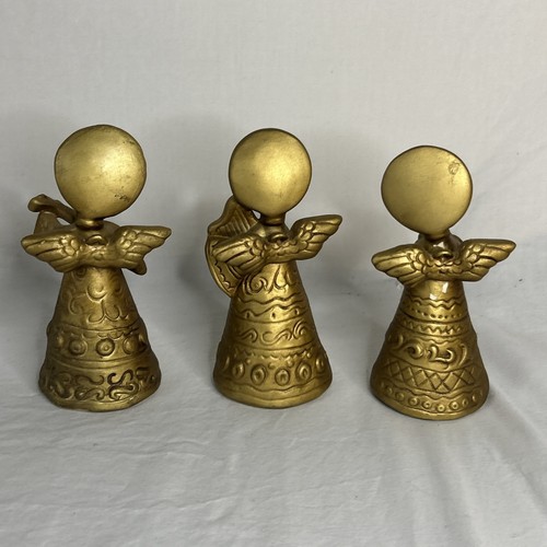 Ornamente Trio 3 Napcoware Engel Keramik 50er Gold Musical Japan X-7443 MCM - Bild 5 von 14