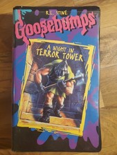 Goosebumps - A Night in Terror Tower (VHS) Clamshell R.L. Stine