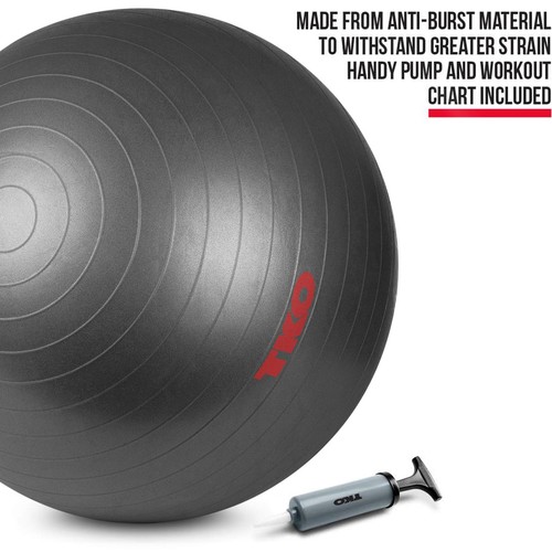 Balance Ball Stability Ball for Workout - Anti Burst Large Exercise Ball Chai... - Picture 2 of 8