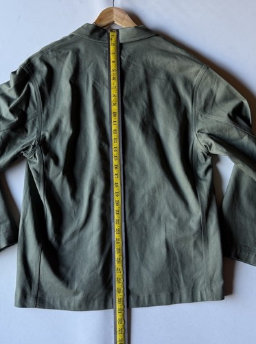 Carhartt WIP Midland Blazer Men Medium Green Long Sleeve Cotton Jacket New - Picture 9 of 11