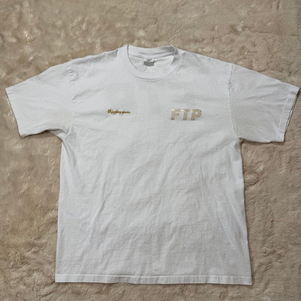 新品 FTP 10 YEAR LOGO T-shirts XL Tシャツ 【公式通販】