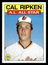 1986 Topps #715 Cal Ripken