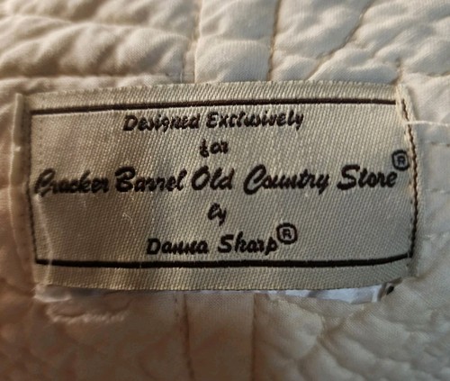 Cracker Barrel Old Country Store Quilt Donna Sharp Feathered Wreath Full/queen - Picture 4 of 4