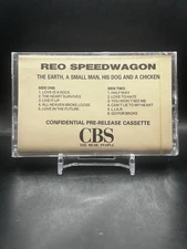 REO Speedwagon - The Earth, A Small Man, His Dog & A /cassette/promo/sealed