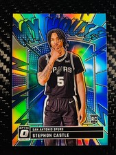 Stephon Castle 2024-25 Donruss Optic My House Holo RC #16 Spurs