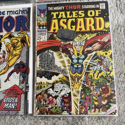 Marvel the Mighty Thor Comic Bundle Vintage ,Tales Of Asgard retro - Picture 2 of 5