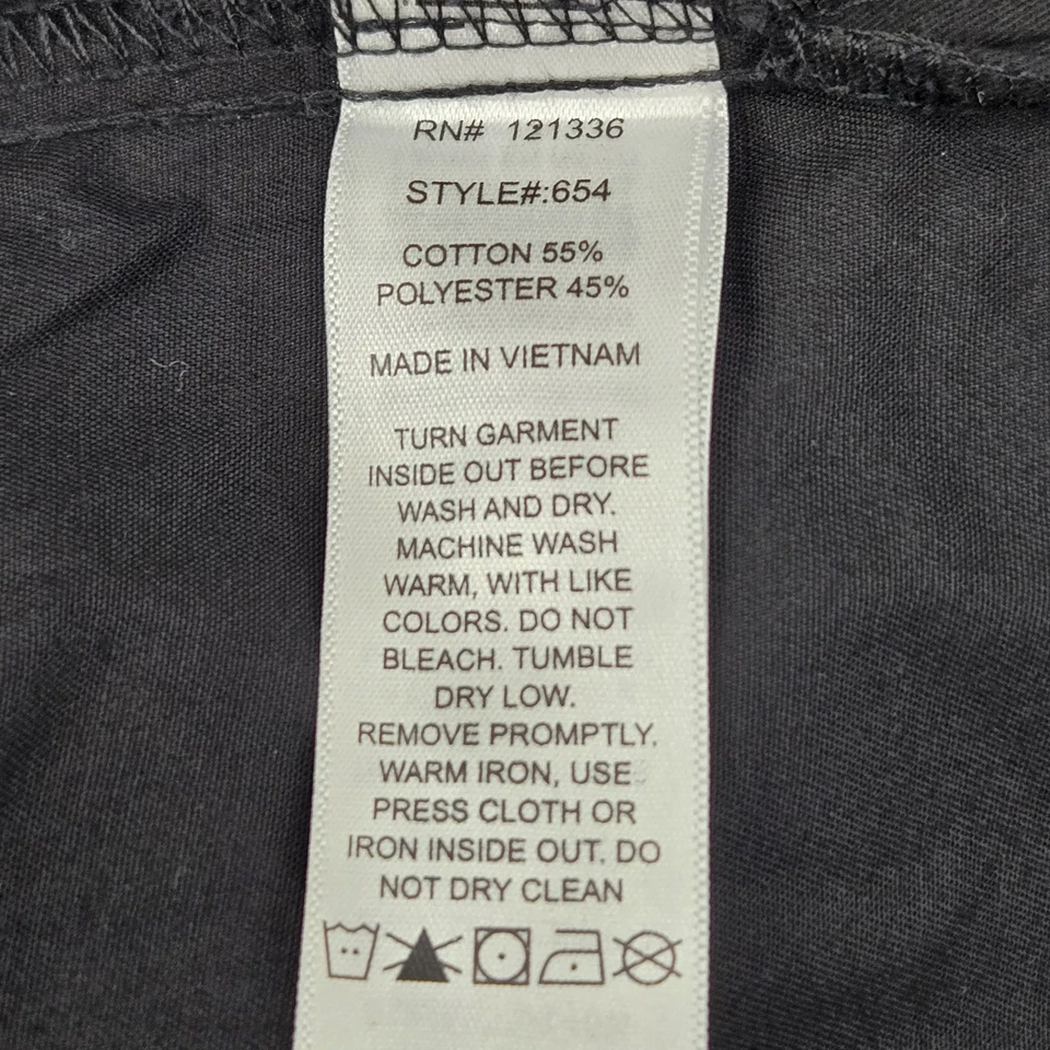 Blusa Médica Koi Mujer S Negra PO#SM96381 Manga Corta Nueva con Etiquetas Foto 3 de 4