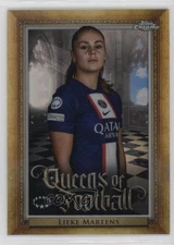 2022 Topps Chrome UEFA Women's Champions League Queens of Football Lieke Martens