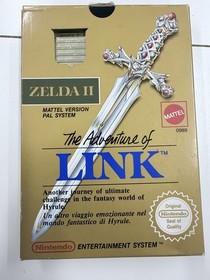 Nintendo NES Zelda II The Adventure Of Link Mattel 0989