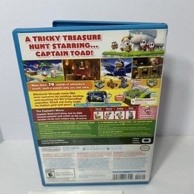 WiiU Captain Toad: Treasure Tracker (Nintendo Wii U, 2014) Complete CIB Tested