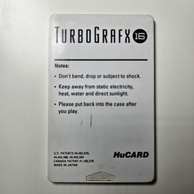 Bonk's Revenge (TurboGrafx-16, 1991) Hu Card Only