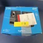 Logitech Z150 Multimedia 2.0 Portable Computer Speakers - Black NEW Return 6W