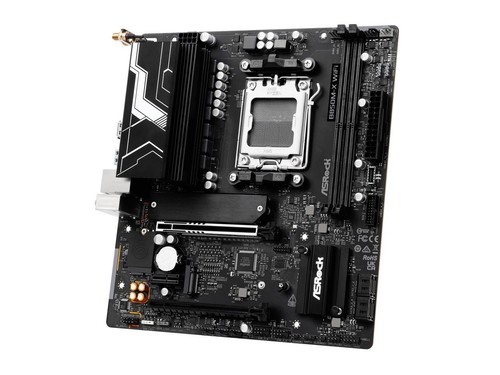 ASRock B850M-X WiFi R2.0 AM5 AMD B850 SATA 6 Go/s USB 3.2 double sortie graphique - Photo 2/5