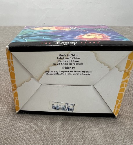 Disney Store König der Löwen Tasse Sammelbox Simba Rafiki Mufasa 90er Vintage + Figur - Bild 7 von 21