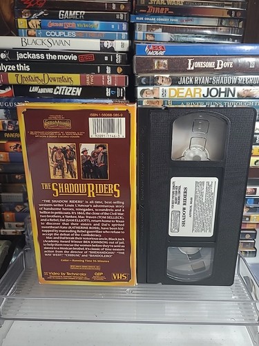 The Shadow Riders (VHS, 1991) Tom Selleck & Sam Elliott - Picture 2 of 2