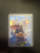 Donte DiVincenzo 2023-24 Topps Chrome Cosmic Blue Moon Refractor /99 Knicks 84