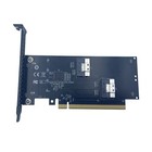 2Port PCIE 4.0 16X auf SlimSAS SFF-8654 Adapterkarte Grafikkarte Externe Er7275