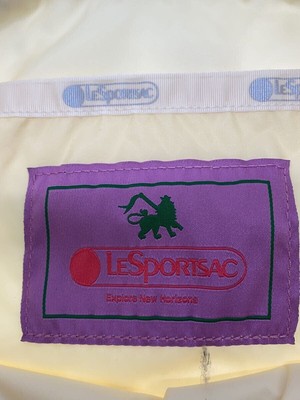 LESPORTSAC tote bag LG CHAIN QUILT POLYESTER White Used | eBay